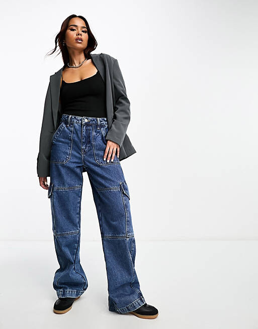 

Черное боди с бретелями Pull&Bear