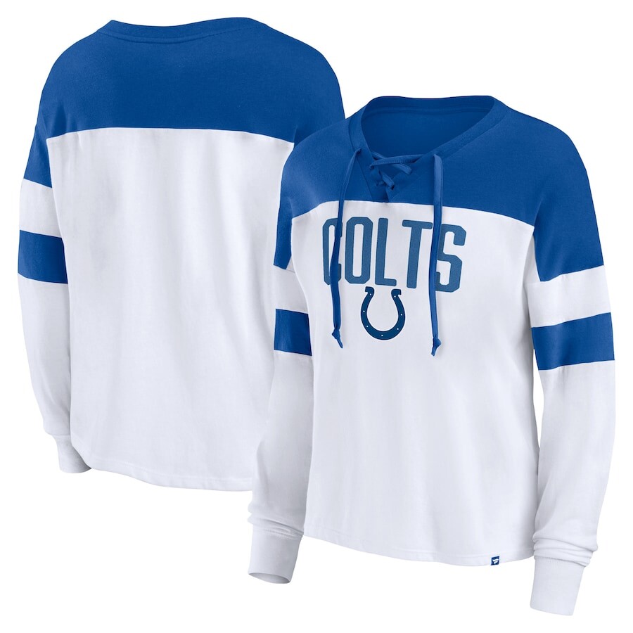 

Футболка с длинным рукавом Fanatics Branded Indianapolis Colts, белый