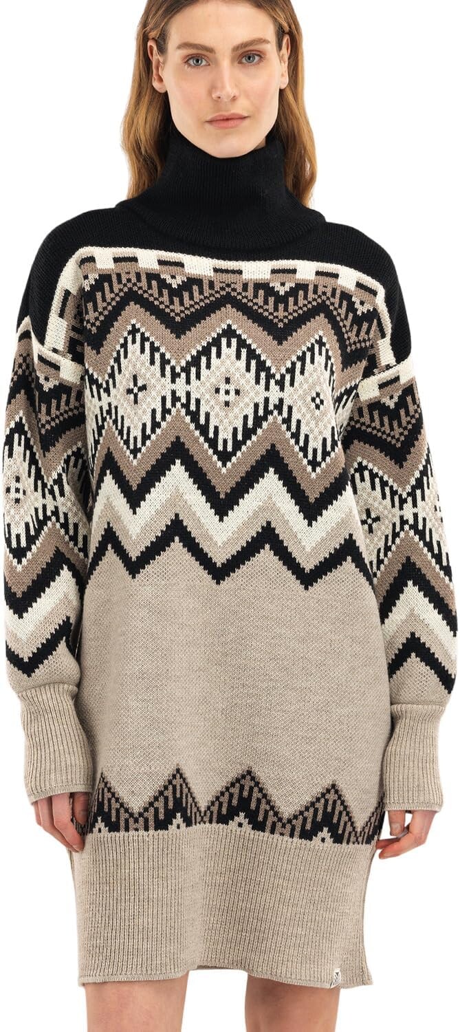 

Платье Dale of Norway SkåLa Dress, цвет Sand/Black/Mountain Stone