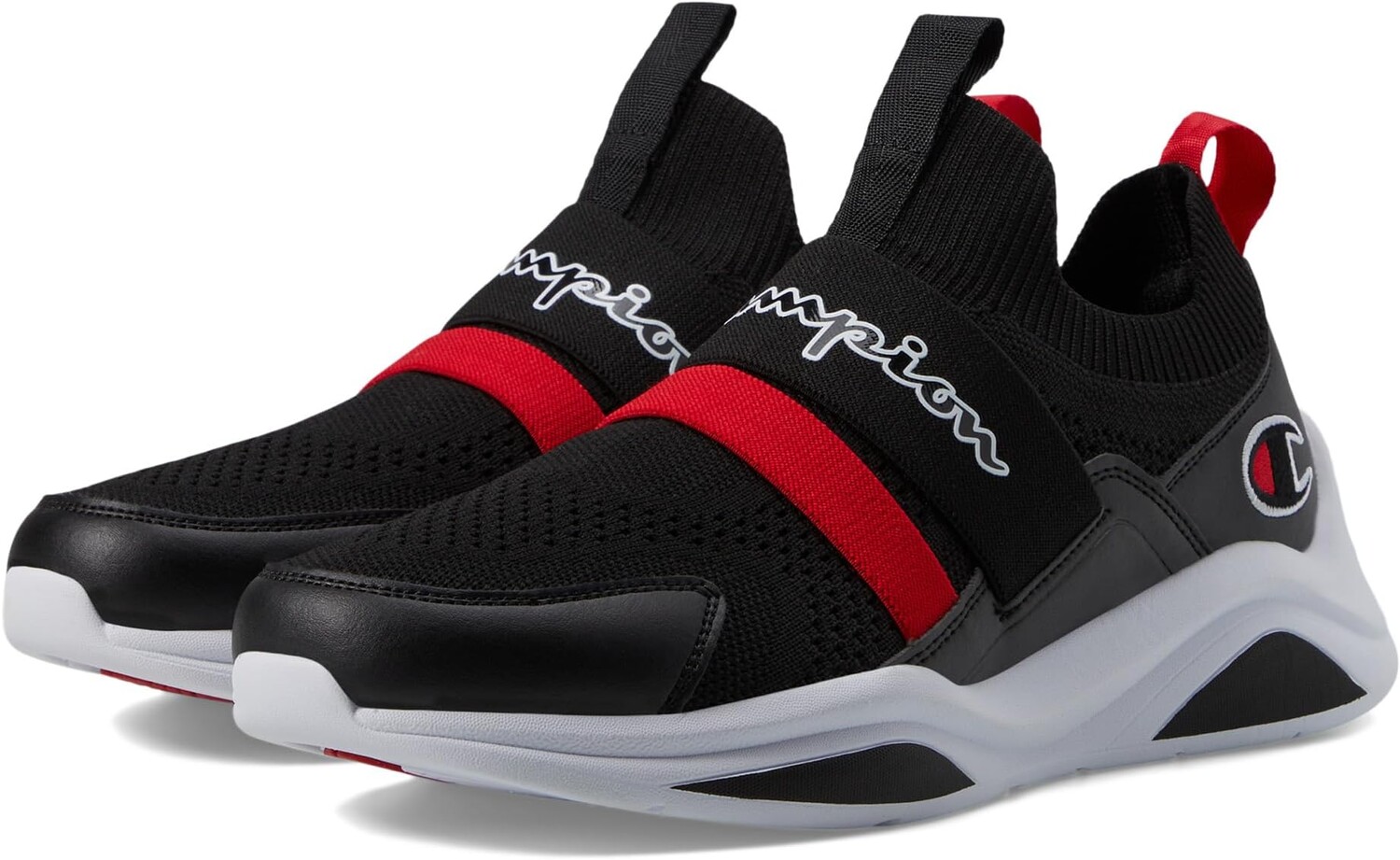 

Кроссовки Legend Sprint Lo Champion, цвет Black/Scarlet/White