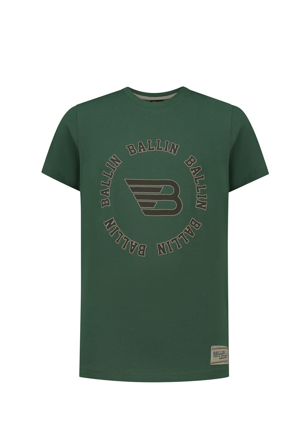 

Футболка с принтом CREWNECK SS Ballin, цвет forest green