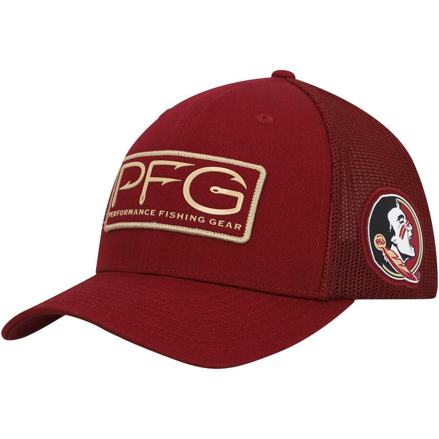 

Бейсболка Columbia Florida State Seminoles, гранатовый