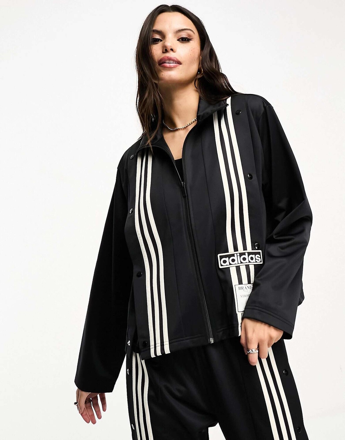 

Черная спортивная куртка adibreak adidas Originals 'Neutral Court', Черный