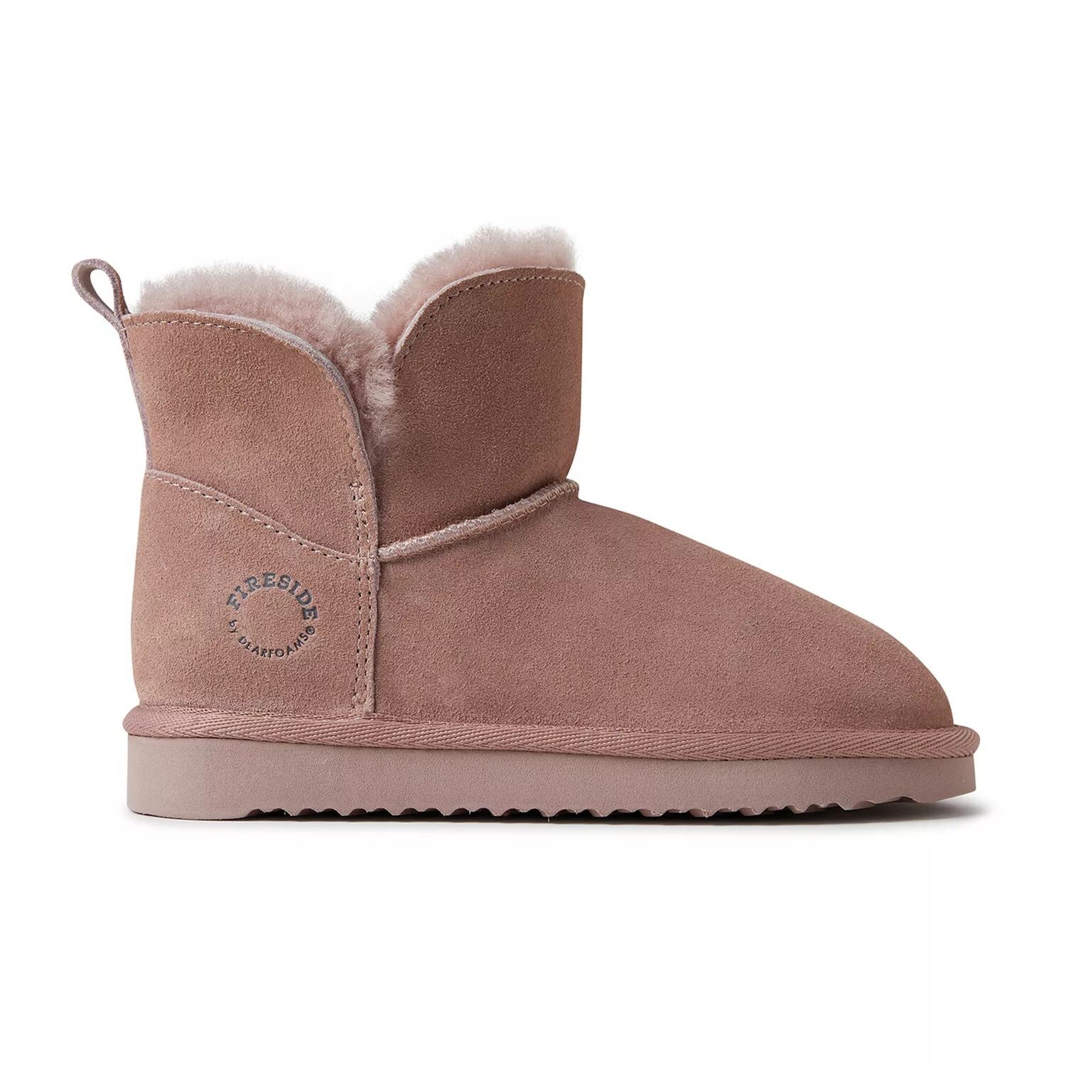 

Детские тапочки Fireside от Dearfoams Bunbury из овчины Dearfoams, серый
