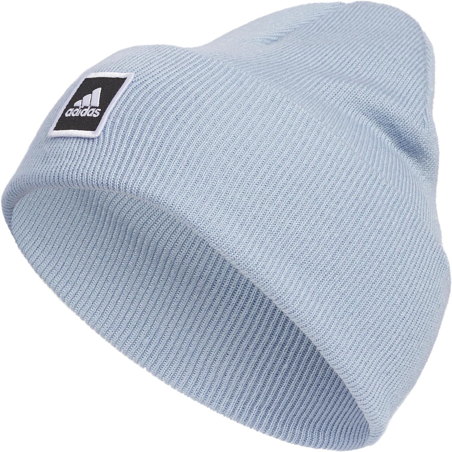 

Шапка-бини с широкими манжетами adidas, цвет Wonder Blue/Black