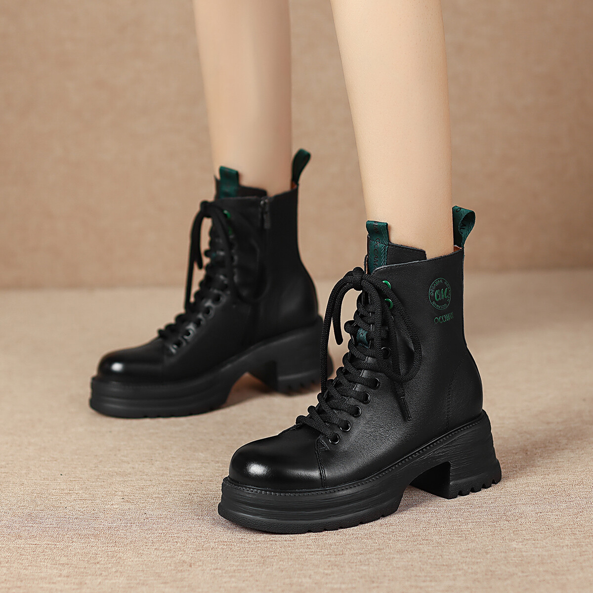 

Ботинки Martin Boot женские Occaman, черный