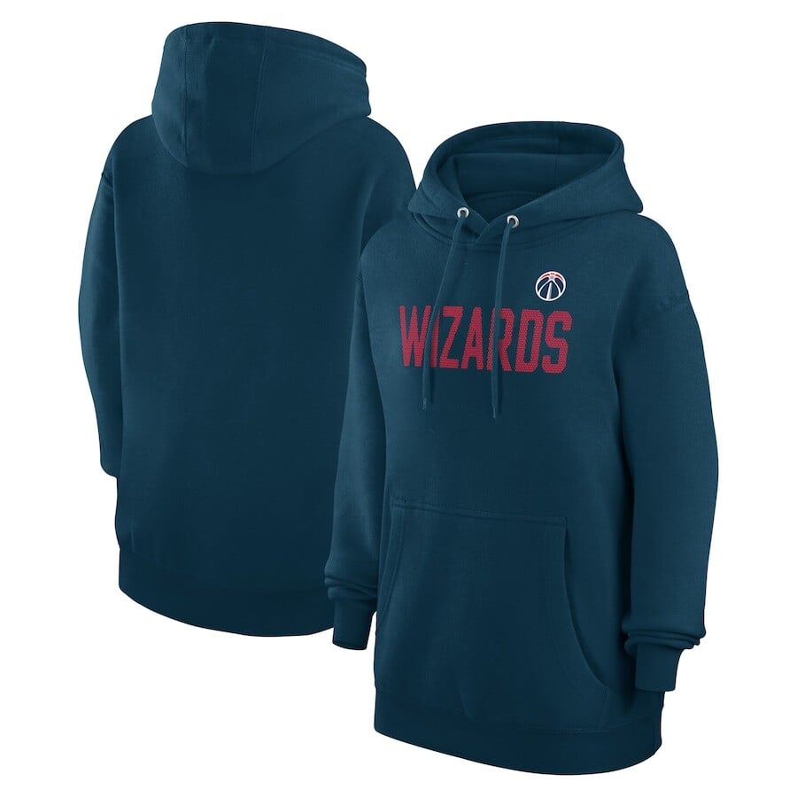 

Пуловер с капюшоном G-III 4Her by Carl Banks Washington Wizards, нави