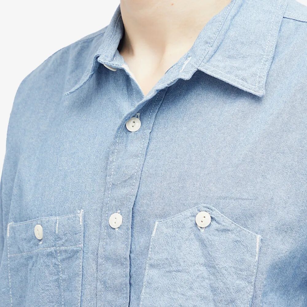 Engineered Garments Рабочая рубашка, синий