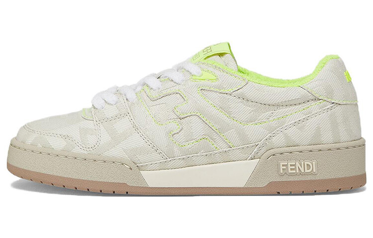 

Кроссовки Fendi By Marc Jacobs Match, белый / салатовый