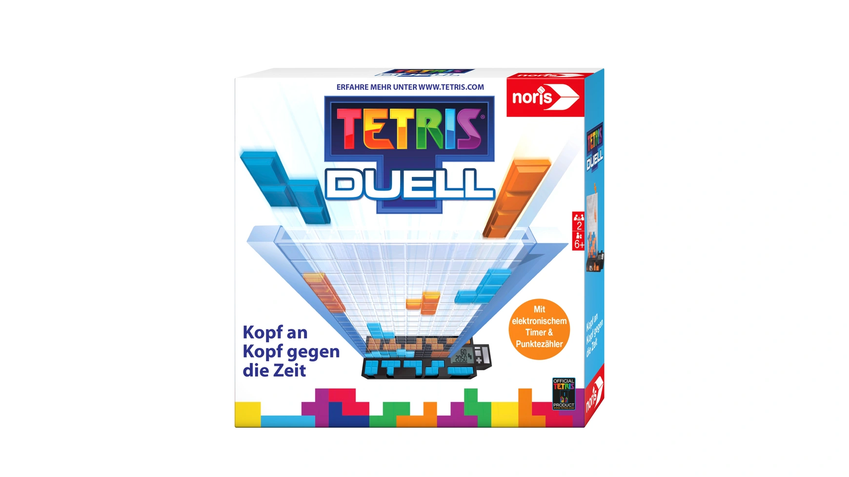 Тетрис дуэль Noris Spiele игра веселая логика серии tetris iq battle альянстрест