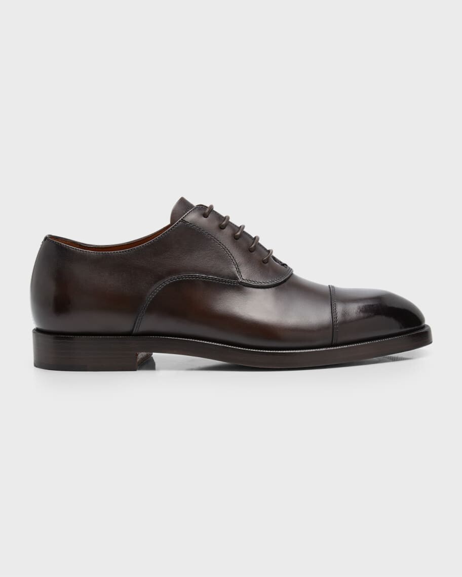 

Мужские кожаные оксфорды Torino Cap Toe ZEGNA