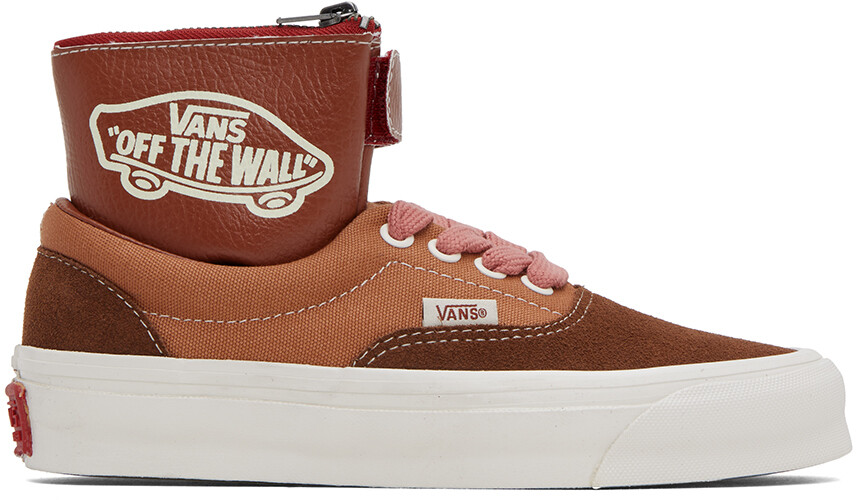 

Коричневые и оранжевые кроссовки Taka Hayashi Edition OG Era VG LX Friar Vans