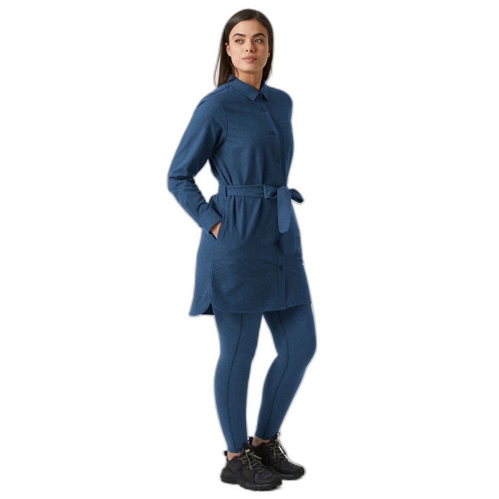 

Короткое платье Helly Hansen Organic Long Sleeve, синий