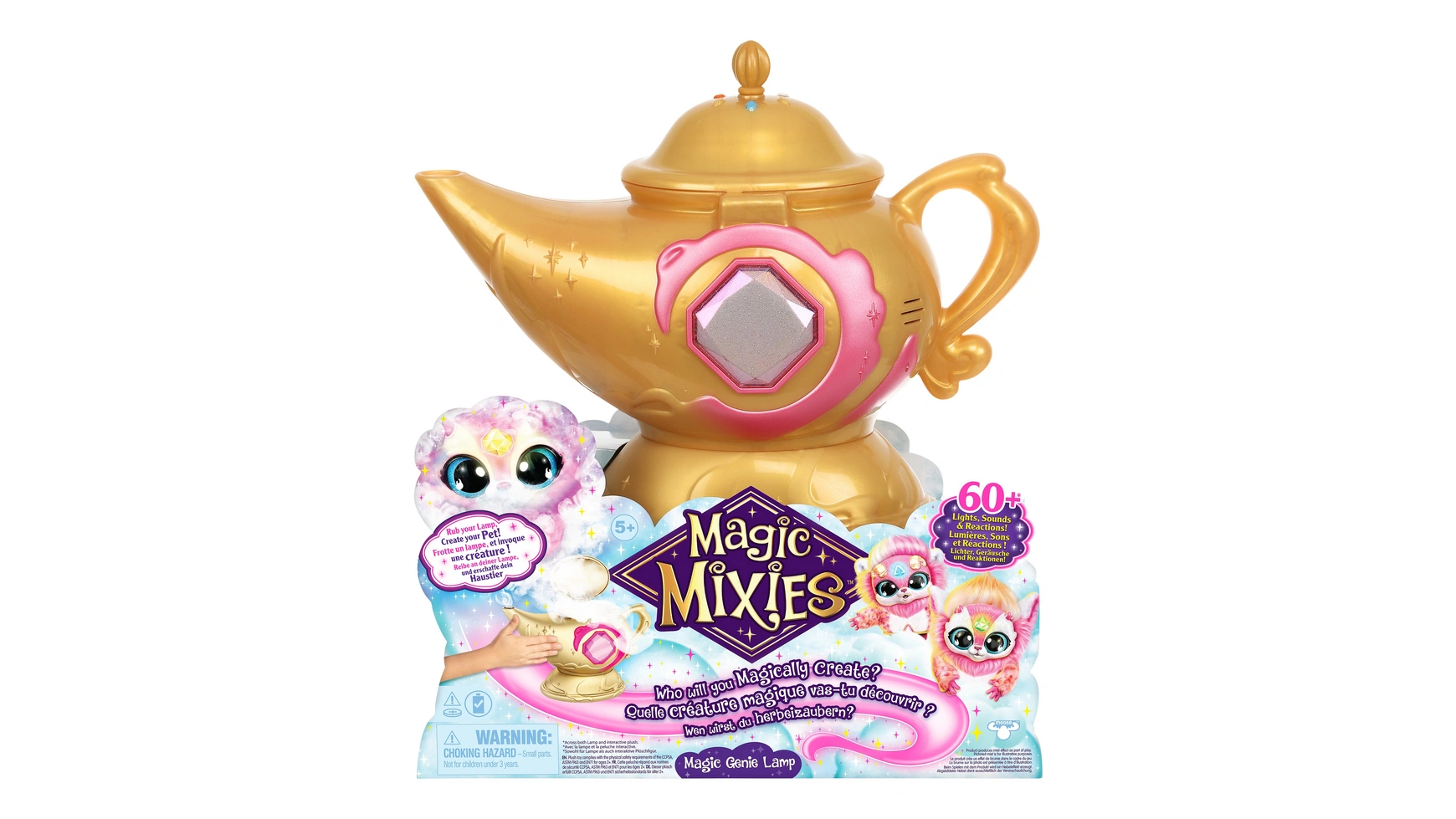 Magic Mixies Волшебная волшебная лампа розовый карточка волшебные трюки забрать меня от mickael chatelain magic реквизит магические иллюзии подвески учебное пособие