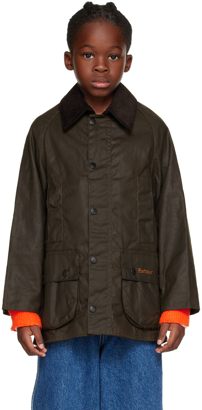 

Детская куртка Beaufort цвета хаки Barbour