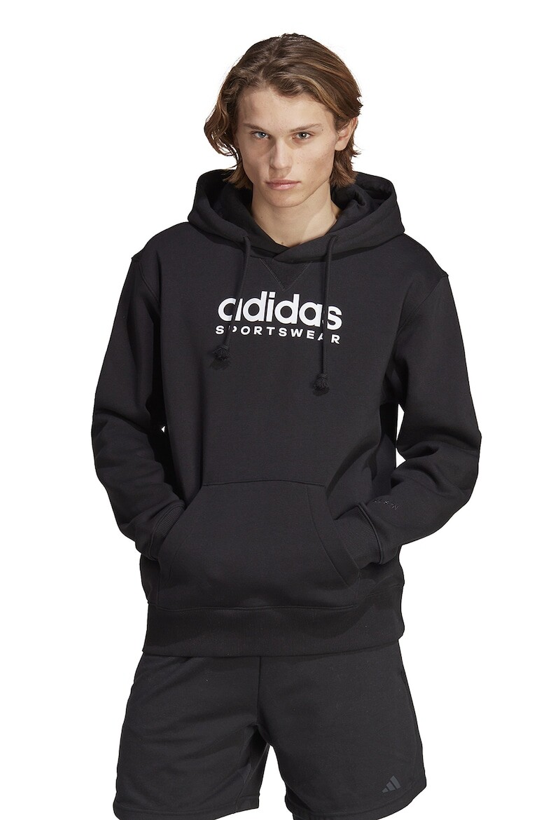 

Толстовка с логотипом и карманом-кенгуру Adidas Sportswear, черный