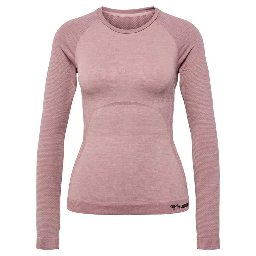 

Футболка с длинным рукавом Hummel Cleaa Seamless, бежевый