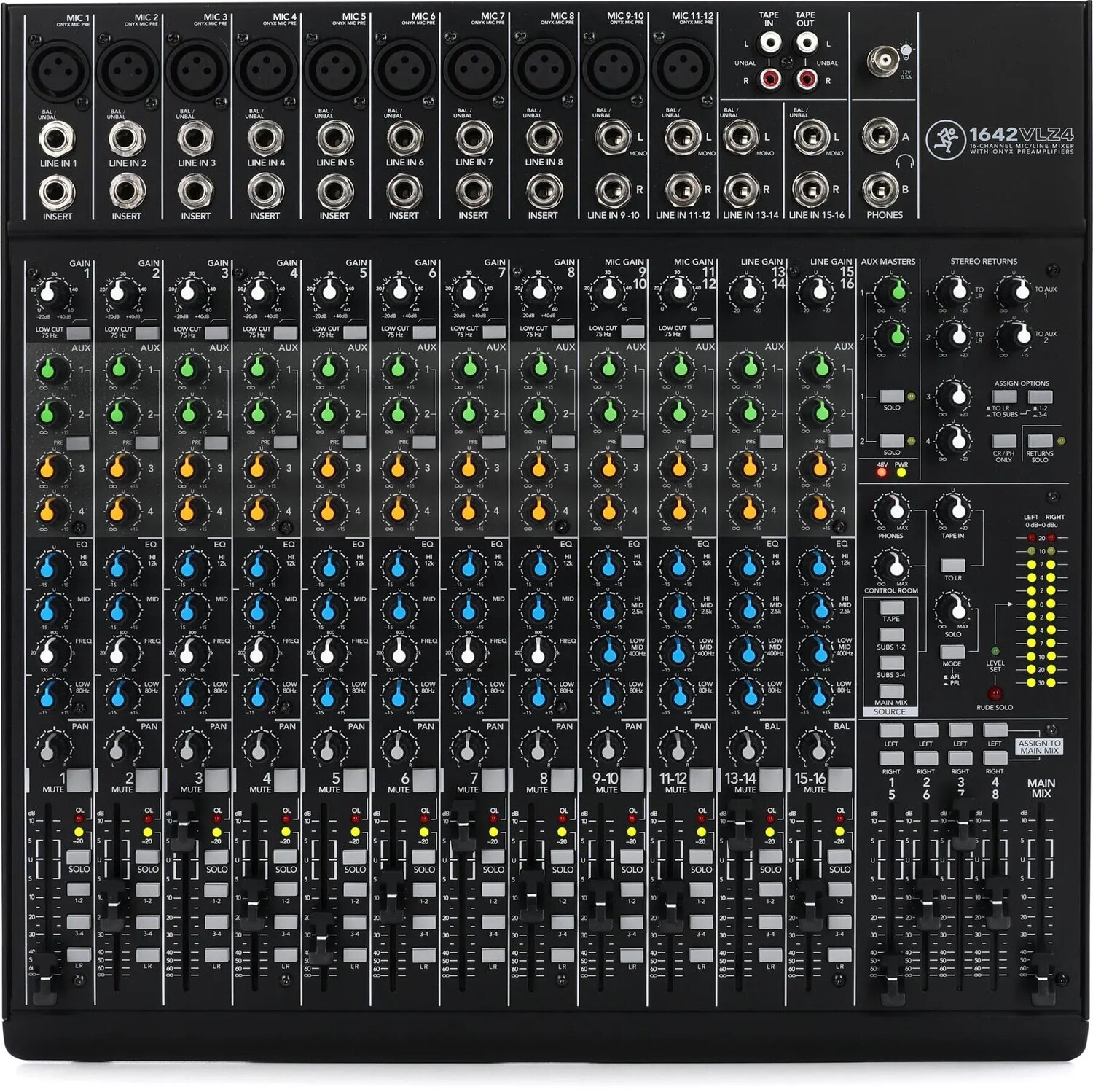 

Mackie 1642VLZ4 16-канальный микшер