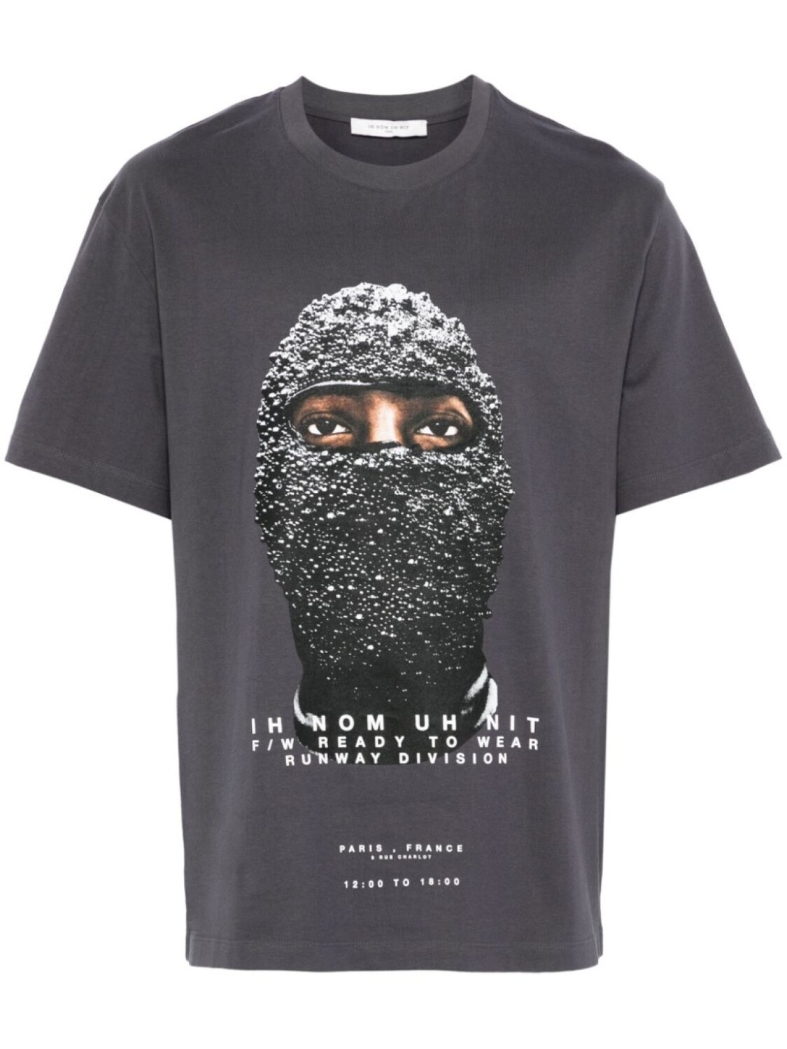 

Ih Nom Uh Nit футболка Future Black Mask, серый