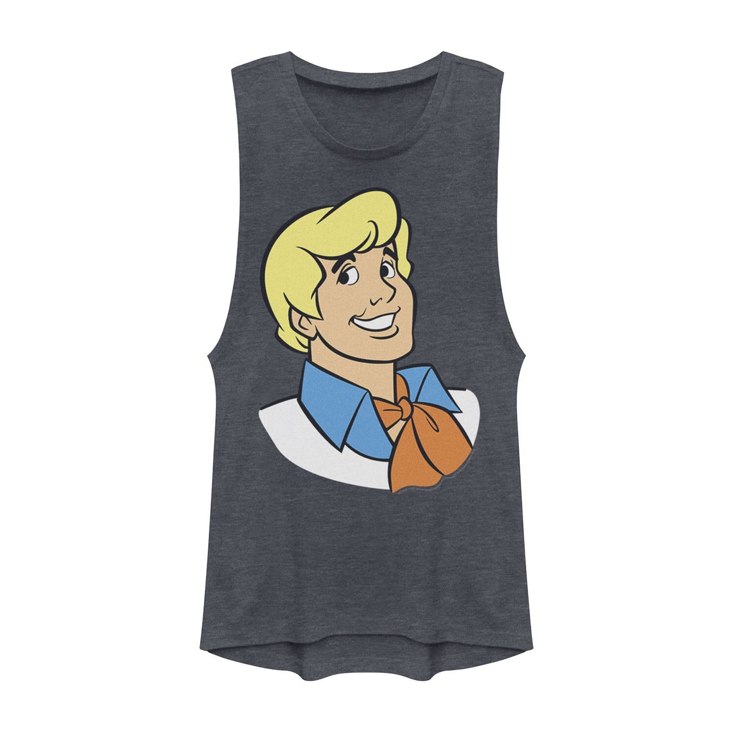 

Детская футболка с рисунком Scooby-Doo Fred Big Face Muscle Licensed Character
