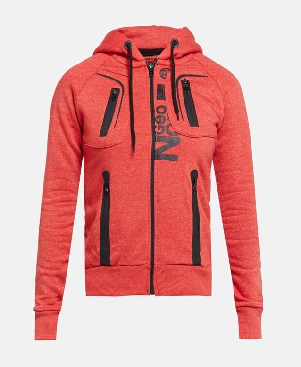 

Толстовка с капюшоном Geographical Norway, красный