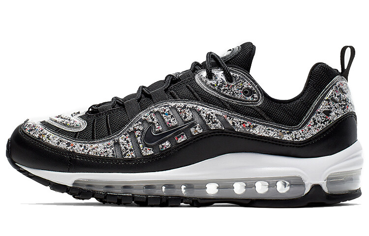 

Nike Air Max 98 переработанный черный белый (W)