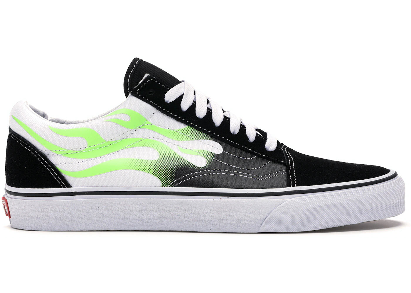 

Кроссовки Vans Old Skool Flame, чёрный / белый