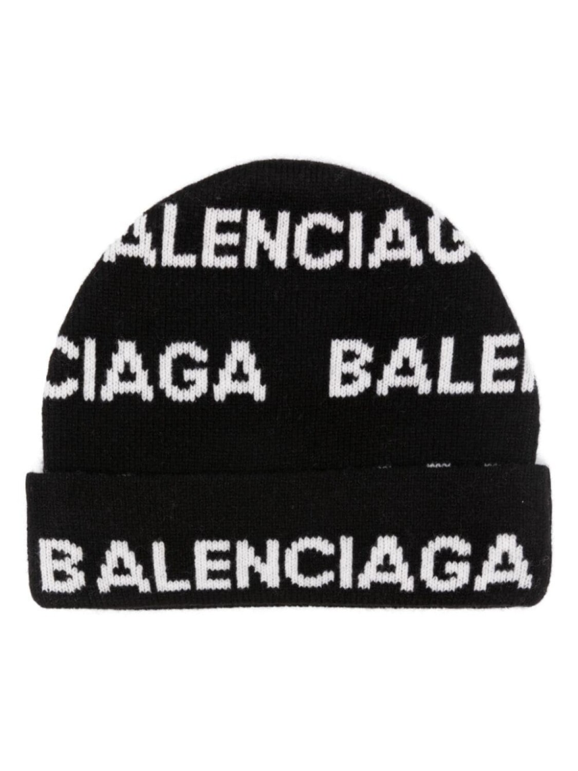 

Balenciaga шапка бини из смесовой шерсти, черный