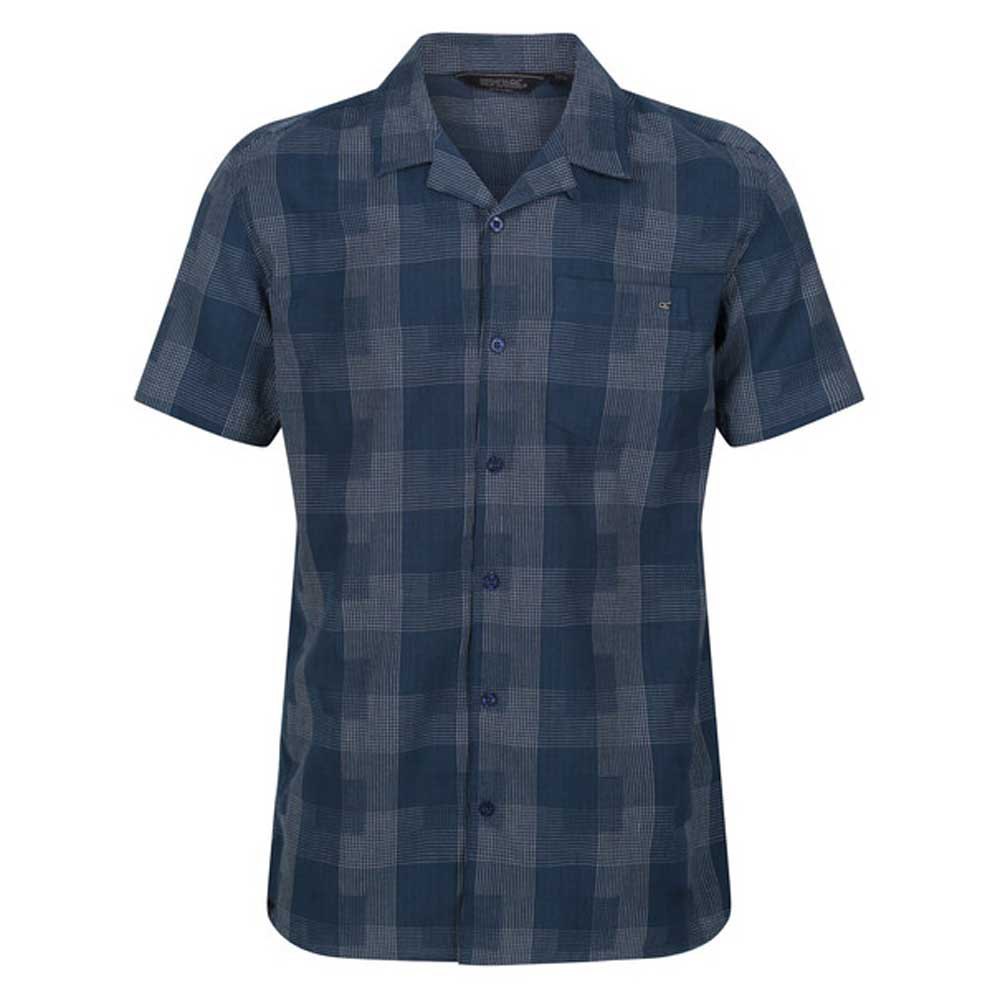 Рубашка с коротким рукавом Regatta Mahlon, синий
