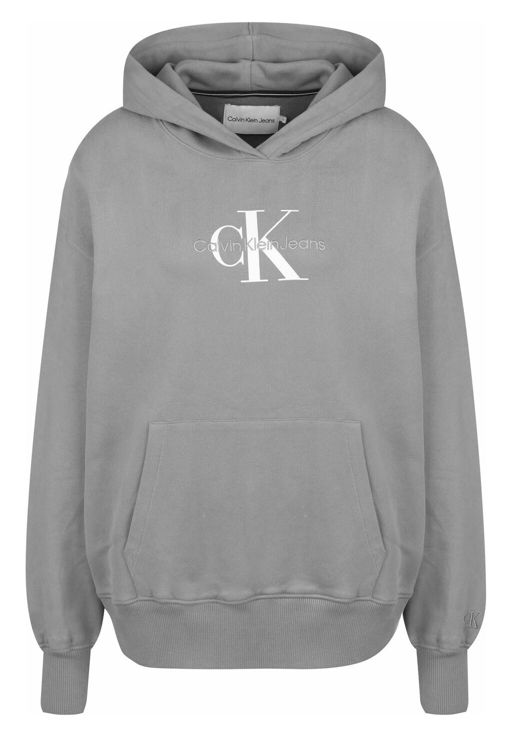 

Толстовка с капюшоном Calvin Klein Jeans, серый