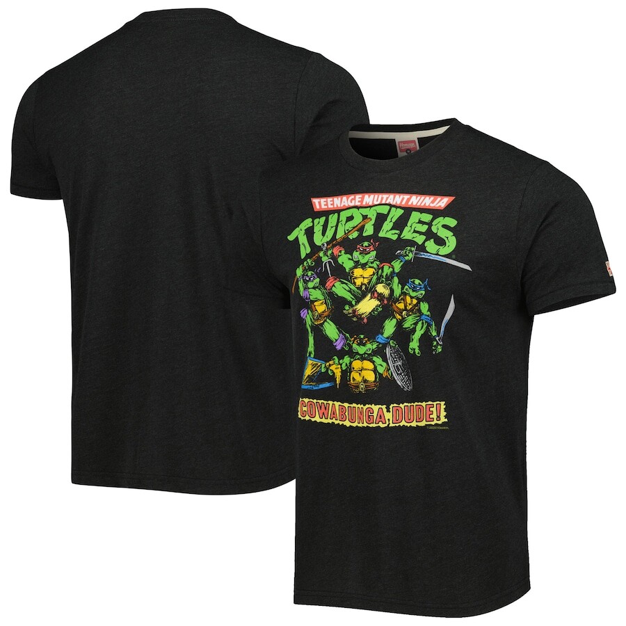 

Футболка с коротким рукавом Homage Teenage Mutant Ninja Turtles, черный