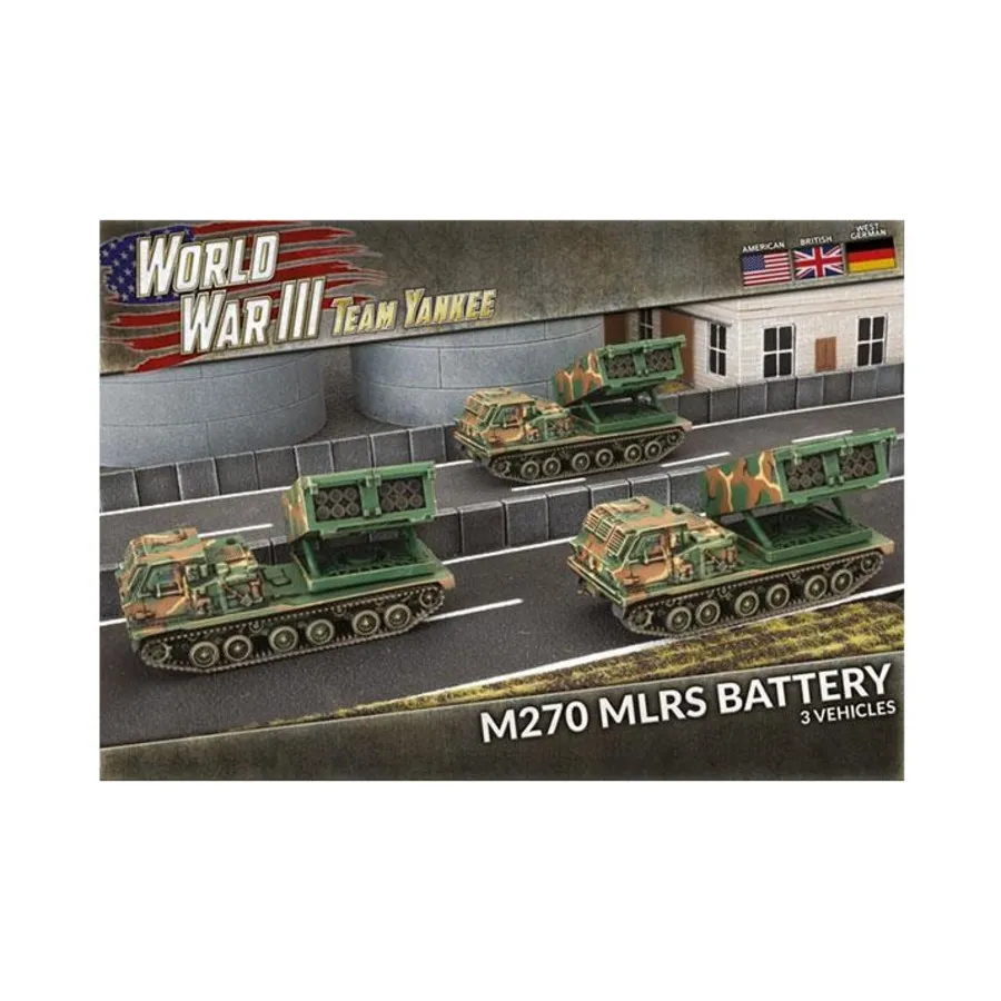 

Батарея РСЗО М270, Team Yankee - World War III - American Army (1:100)