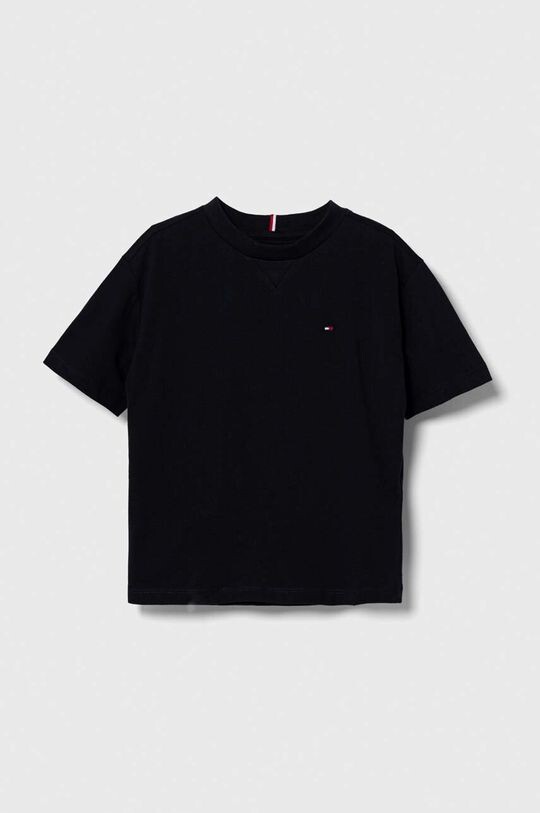 

Хлопковая футболка для детей Tommy Hilfiger, черный