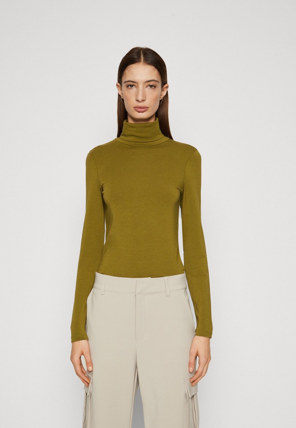 

Футболка с длинным рукавом Moss Copenhagen, авокадо