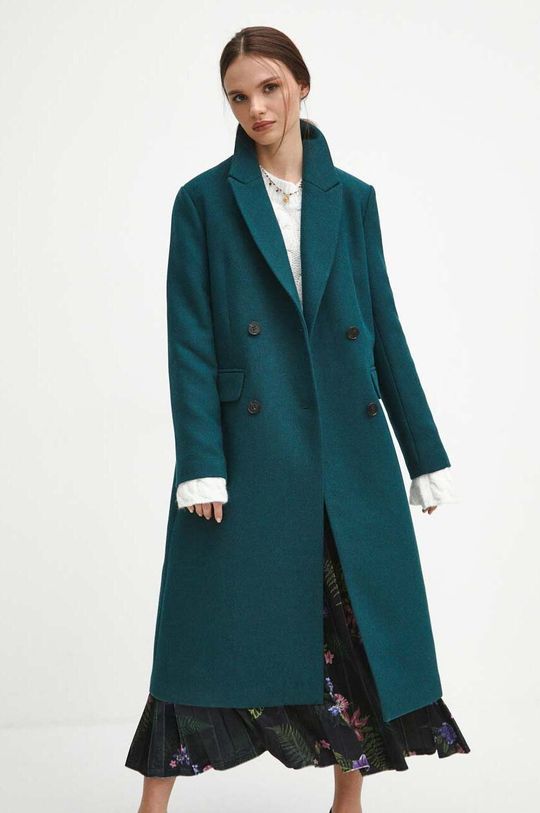 Пальто с добавлением шерсти Medicine, зеленый