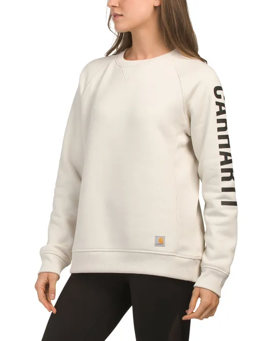 

Толстовка свободного кроя с круглым вырезом Carhartt, цвет Malt