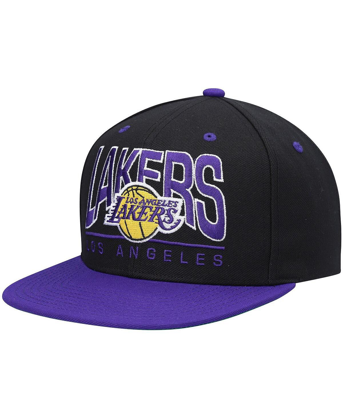 

Мужская черная бейсболка Los Angeles Lakers City Arch Snapback Mitchell & Ness