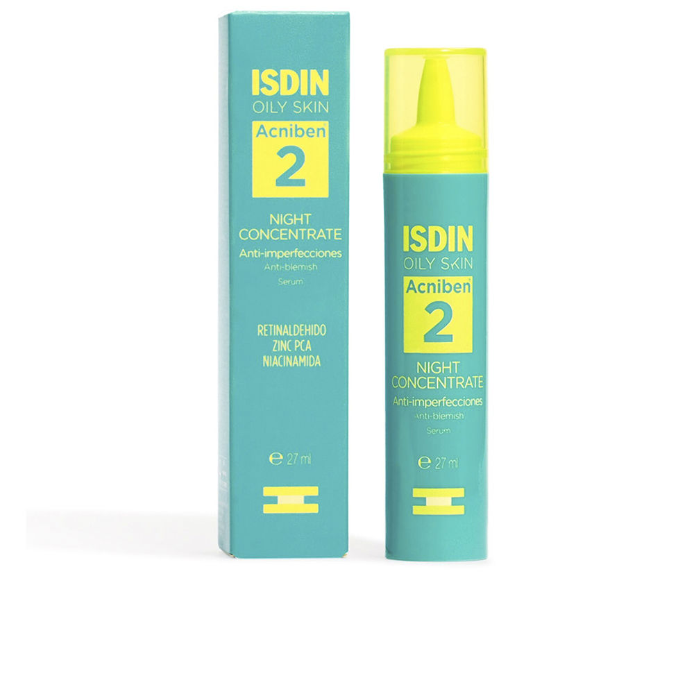 Крем для лечения кожи лица Acniben night concentrate serum Isdin, 27 мл цена и фото
