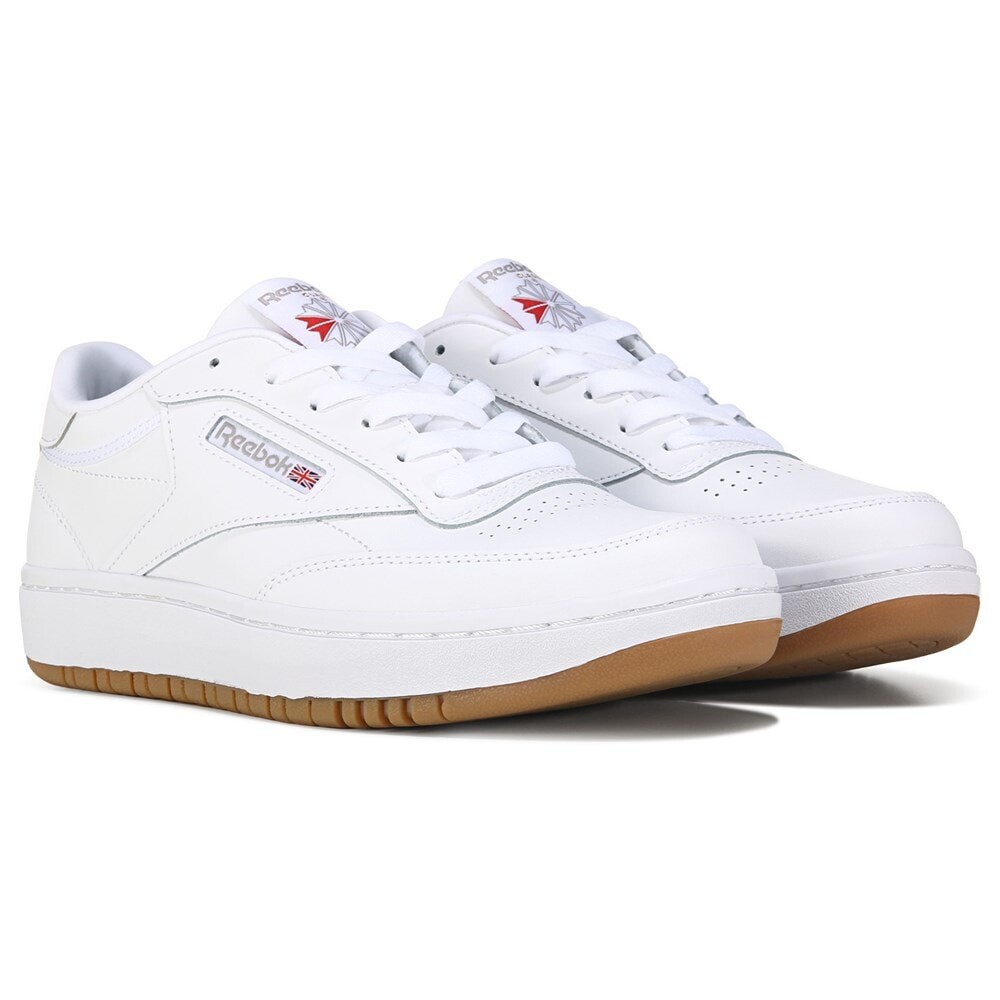 

Двойные кроссовки Kids' Club C Big Kid Reebok, белый