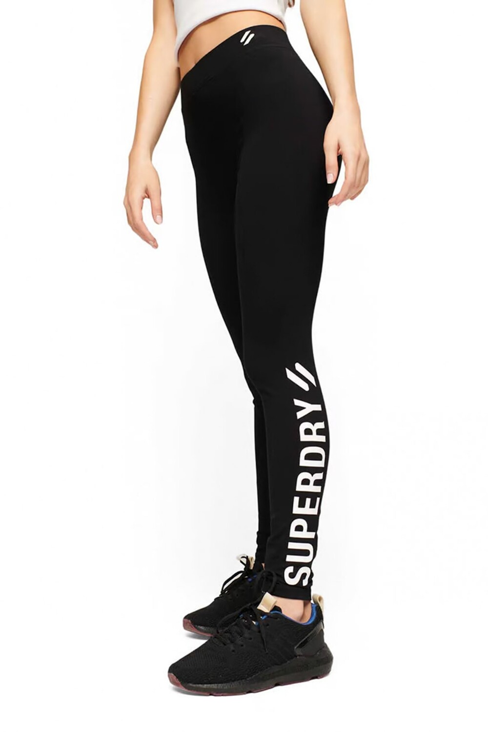 

Шорты - черные - Высокая талия SUPERDRY, черный