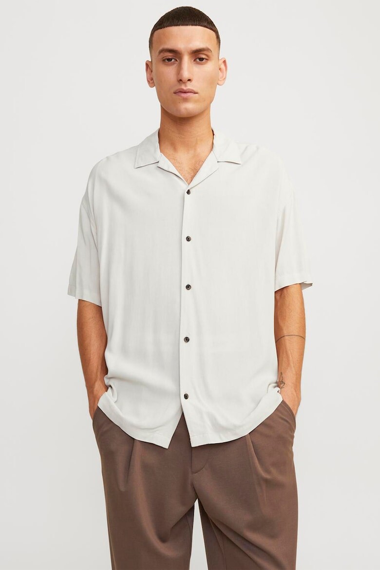

Рубашка свободного кроя и воротником Jack & Jones, белый