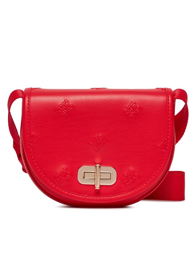 

Наплечная сумка Tommy Hilfiger Monogram Turnlock AW0AW15809, красный
