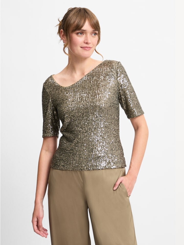

Топ Vera Mont, цвет oliv khaki