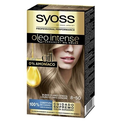 

Стойкая краска для волос Oleo Intense 5-86 Карамельно-коричневый, Syoss