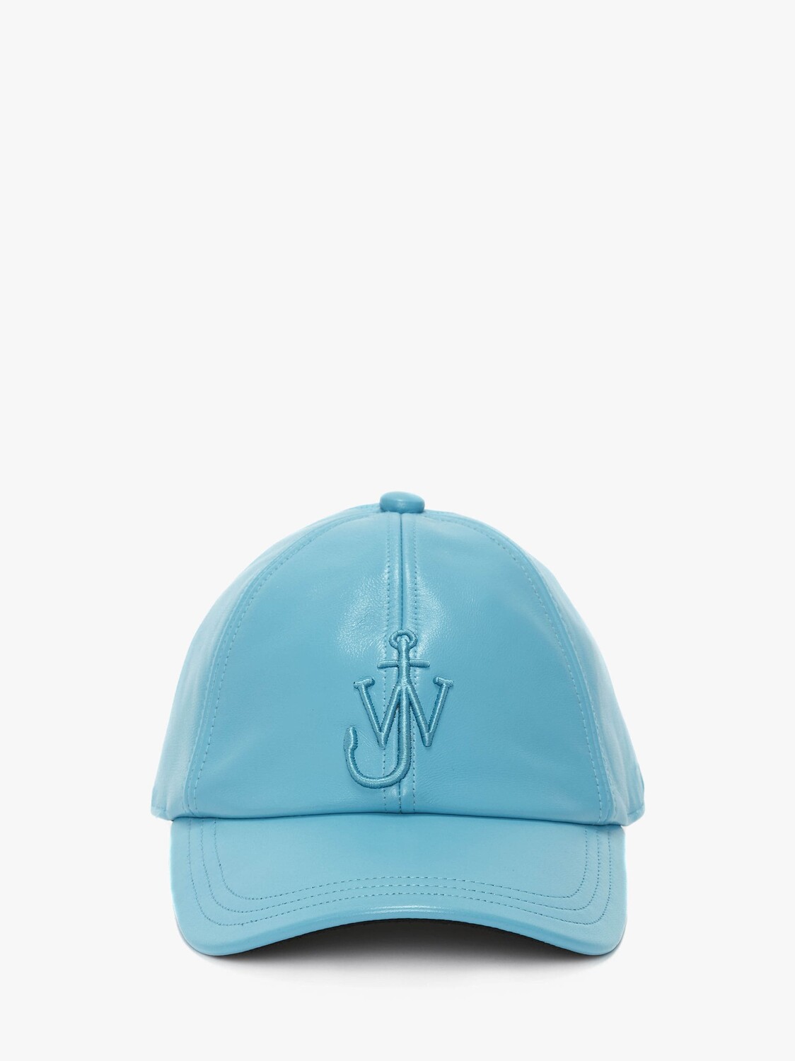 

Кожаная бейсболка с логотипом JW Anderson, бирюзовый