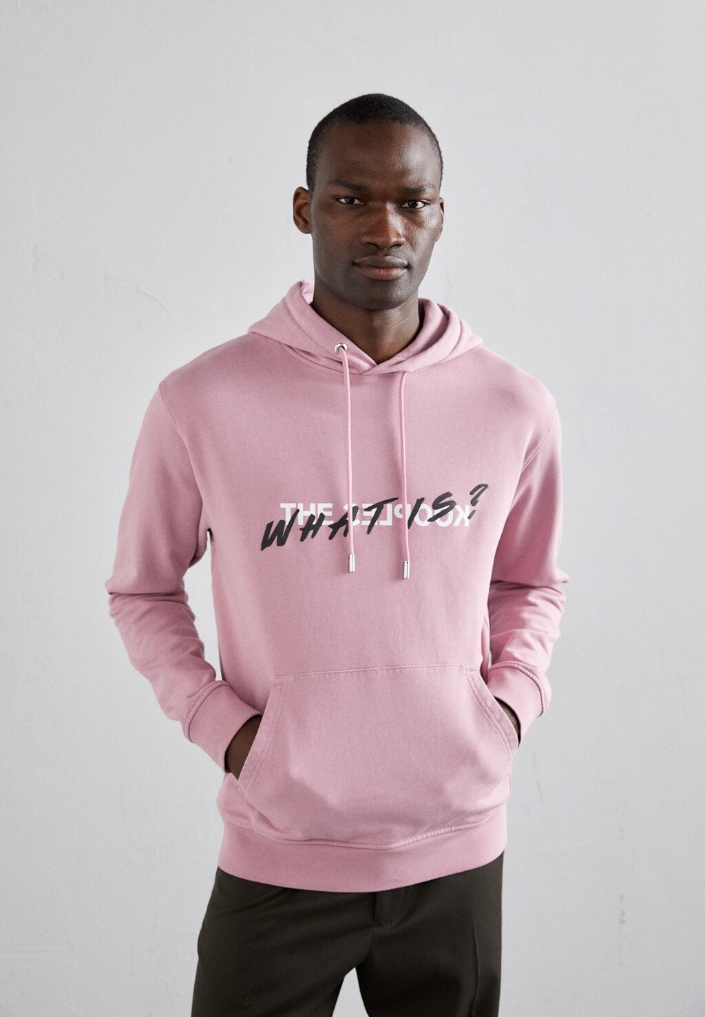 

Худи The Kooples, цвет pink wood