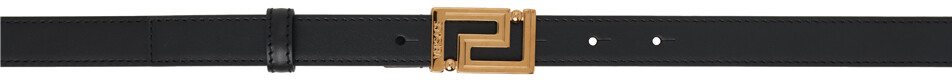 

Черный ремень Greca Goddess Versace