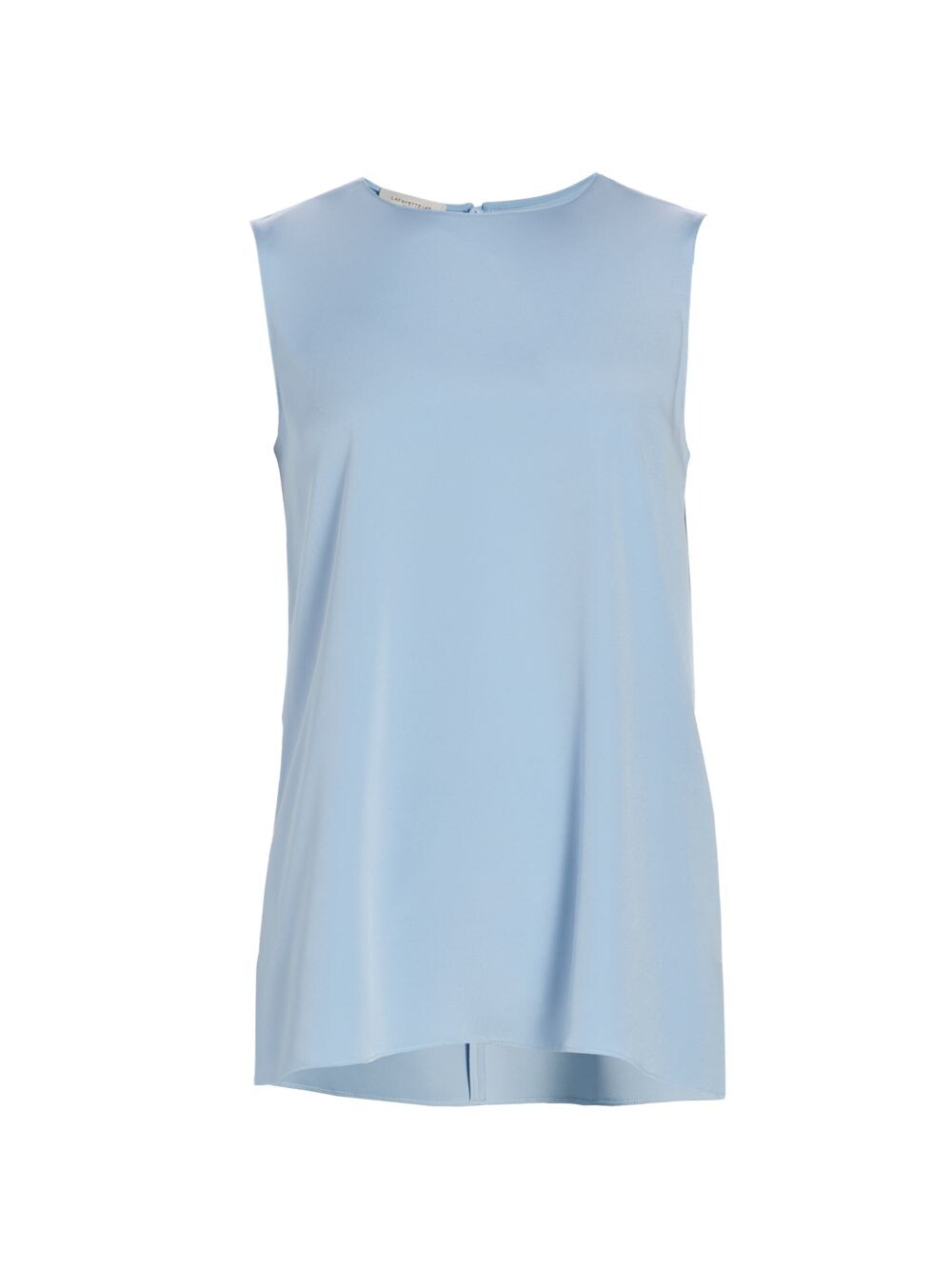 

Шелковый топ без рукавов Adela Lafayette 148 New York, синий