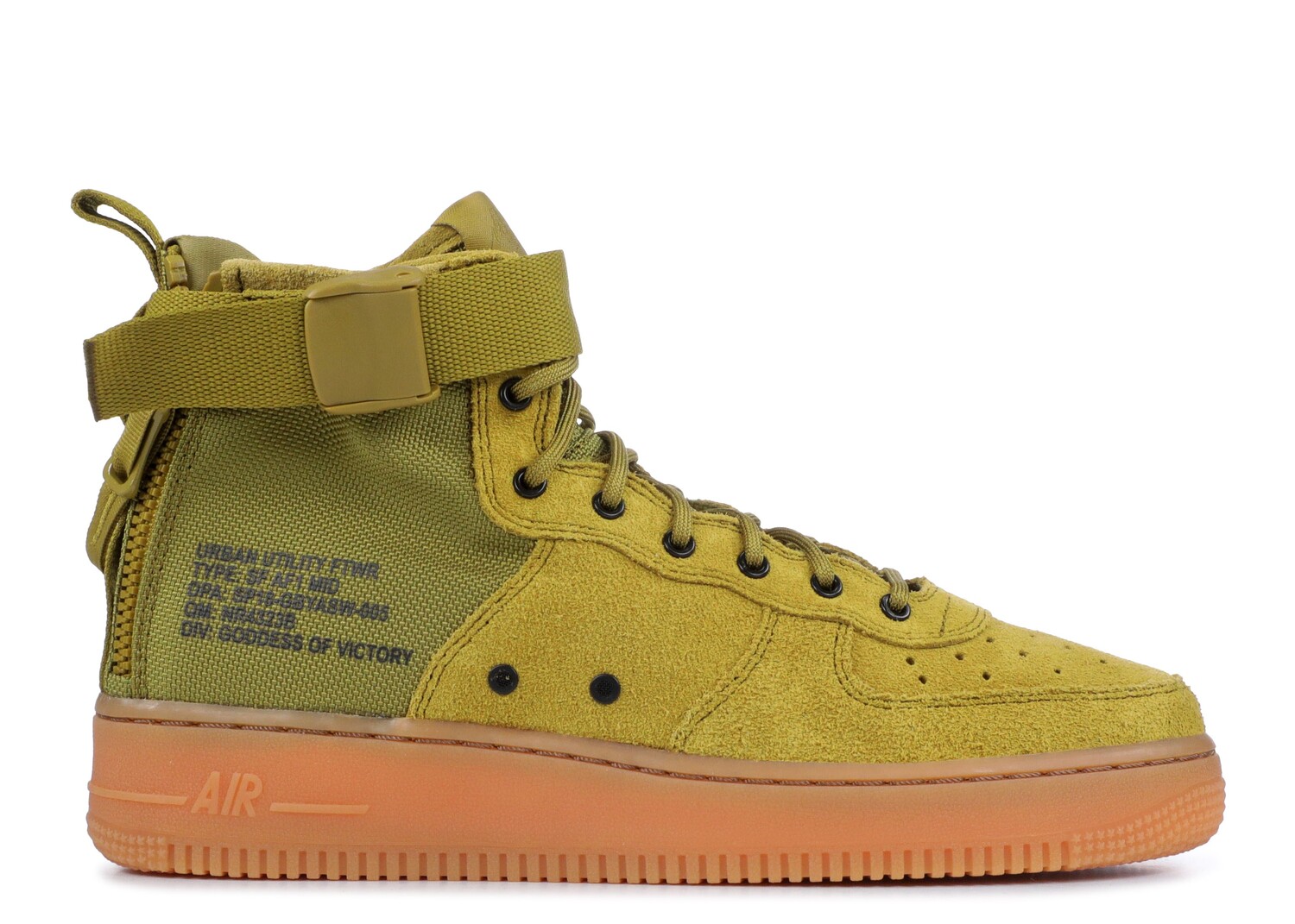 

Кроссовки Nike Sf Air Force 1 Gs 'Desert Moss', зеленый