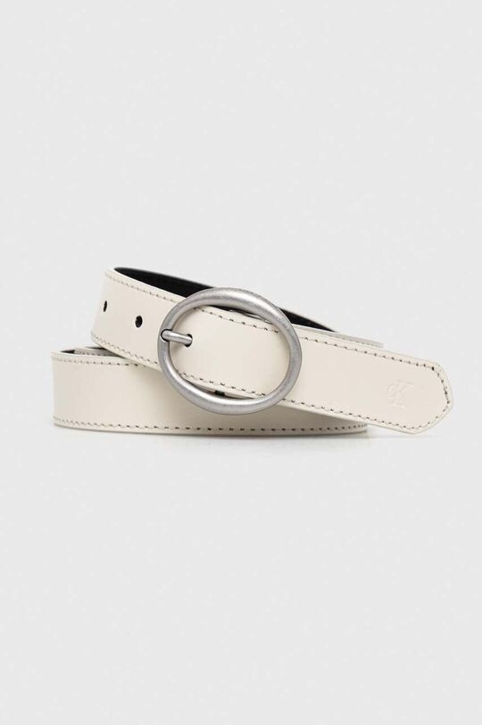 

Кожаный ремень Calvin Klein Jeans, белый